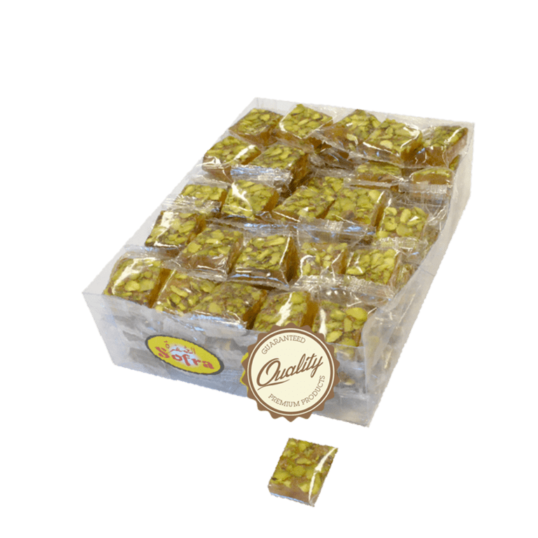 Nougat With Pistachio Extra100 Pcs