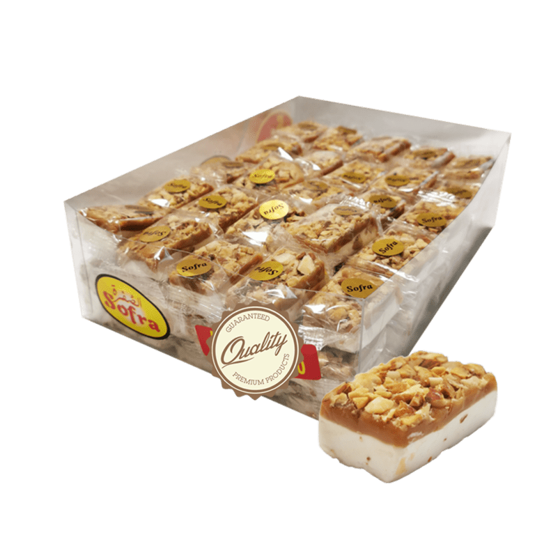 Nougat Mini Nougat With Caramel 100 Pcs